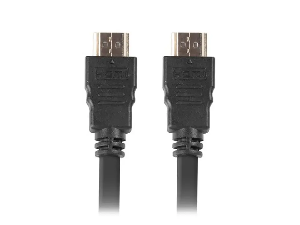 ⁨Kabel Lanberg CCS CA-HDMI-11CC-0050-BK (HDMI M - HDMI M; 5m; kolor czarny)⁩ w sklepie Wasserman.eu