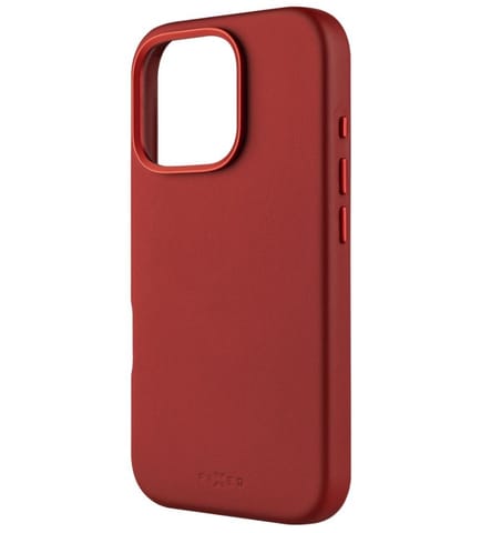 Fixed MagLeather | Back cover | Apple | iPhone 16 Pro | Leather | Red at Wasserman.eu