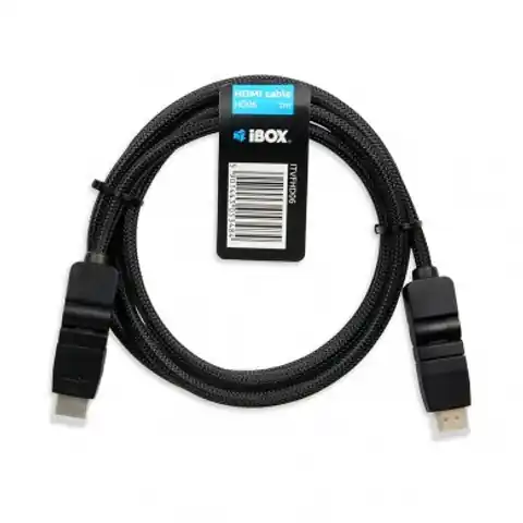 ⁨iBox HD06 HDMI cable 2 m HDMI Type A (Standard) Black⁩ at Wasserman.eu