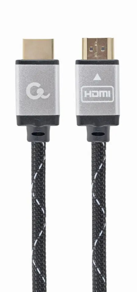 ⁨Kabel GEMBIRD Seria select plus CCB-HDMIL-1.5M (HDMI M - HDMI M; 1,5m; kolor czarny)⁩ w sklepie Wasserman.eu