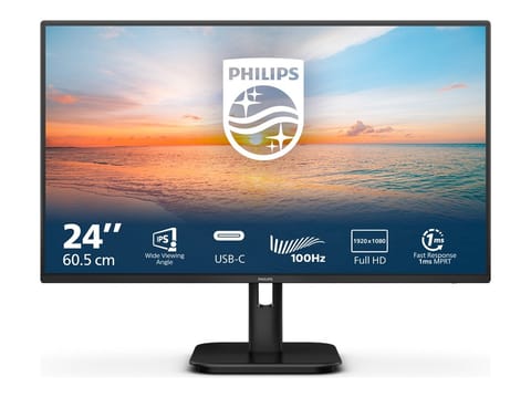 ⁨Philips 24E1N1300A/00 | 24 " | IPS | 16:9 | 100 Hz | 4 ms | 1920 x 1080 pikseli | 250 cd/m² | Ilość portów HDMI 1⁩ w sklepie Wasserman.eu