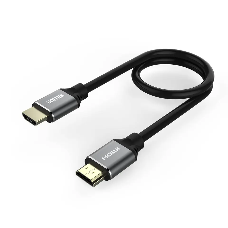 ⁨UNITEK C137W HDMI cable 1.5 m HDMI Type A (Standard) Black⁩ at Wasserman.eu