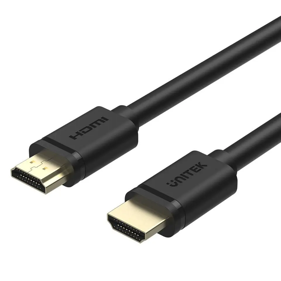 ⁨UNITEK KABEL HDMI BASIC V2.0 GOLD 1,5M, Y-C137M⁩ w sklepie Wasserman.eu