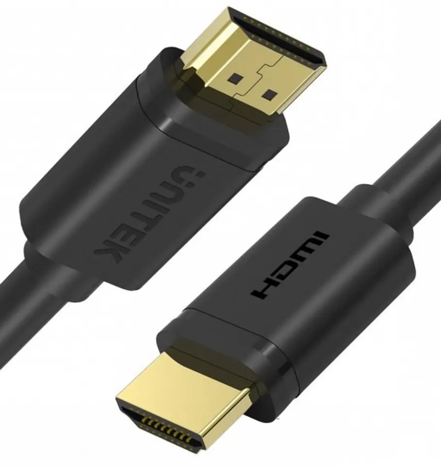 ⁨UNITEK HDMI 2.0 4K CABLE, 0.3M, C11061BK⁩ at Wasserman.eu