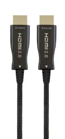 ⁨Gembird CCBP-HDMI-AOC-30M Active Optical (AOC) High speed HDMI cable with Ethernet "AOC Premium Series", 30 m⁩ at Wasserman.eu