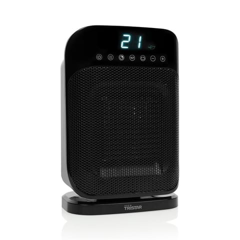 Tristar | KA-5074 | Grzejnik ceramiczny | 1800 W | Liczba poziomów mocy 3 | Odpowiedni do pomieszczeń do 20 m² | Czarny | IP21 w sklepie Wasserman.eu