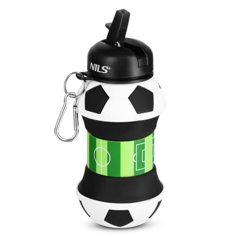 ⁨NC4104 KUBEK SILIKONOWY SKŁADANY 550ML FOOTBALL  NILS⁩ w sklepie Wasserman.eu
