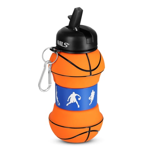 ⁨NC4104 KUBEK SILIKONOWY SKŁADANY 550ML BASKETBALL  NILS⁩ w sklepie Wasserman.eu