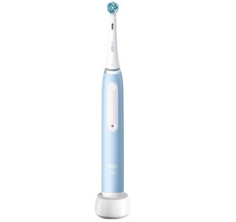 ⁨Oral-B Electric Toothbrush | iO3N | Rechargeable | For adults | Number of brush heads included 1 | Number of teeth brushing modes 3 | Ice Blue⁩ at Wasserman.eu