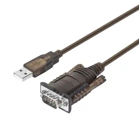 ⁨UNITEK KONWERTER USB 2.0 (M) - RS-232 (F), Y-108⁩ w sklepie Wasserman.eu