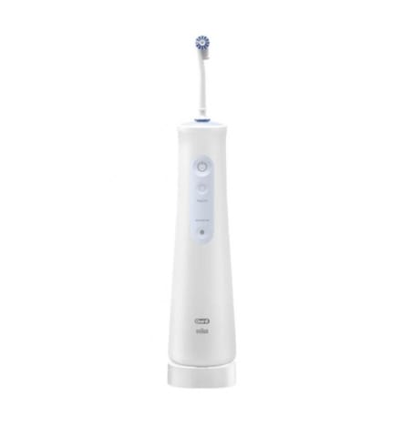 ⁨Oral-B Irrigator | Jet Aquacare 4 | 600 ml | Number of heads 2 | White⁩ at Wasserman.eu