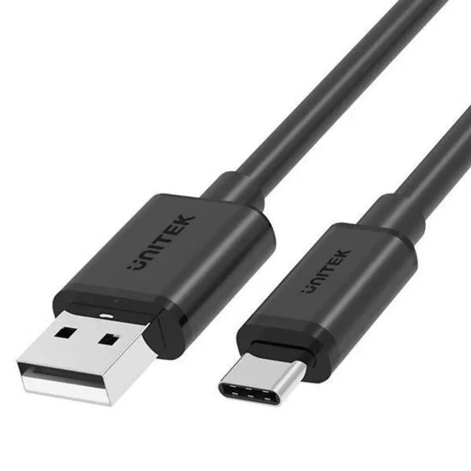 ⁨UNITEK CABLE USB-A 2.0 - USB-C, 1,5M, C14067BK⁩ at Wasserman.eu