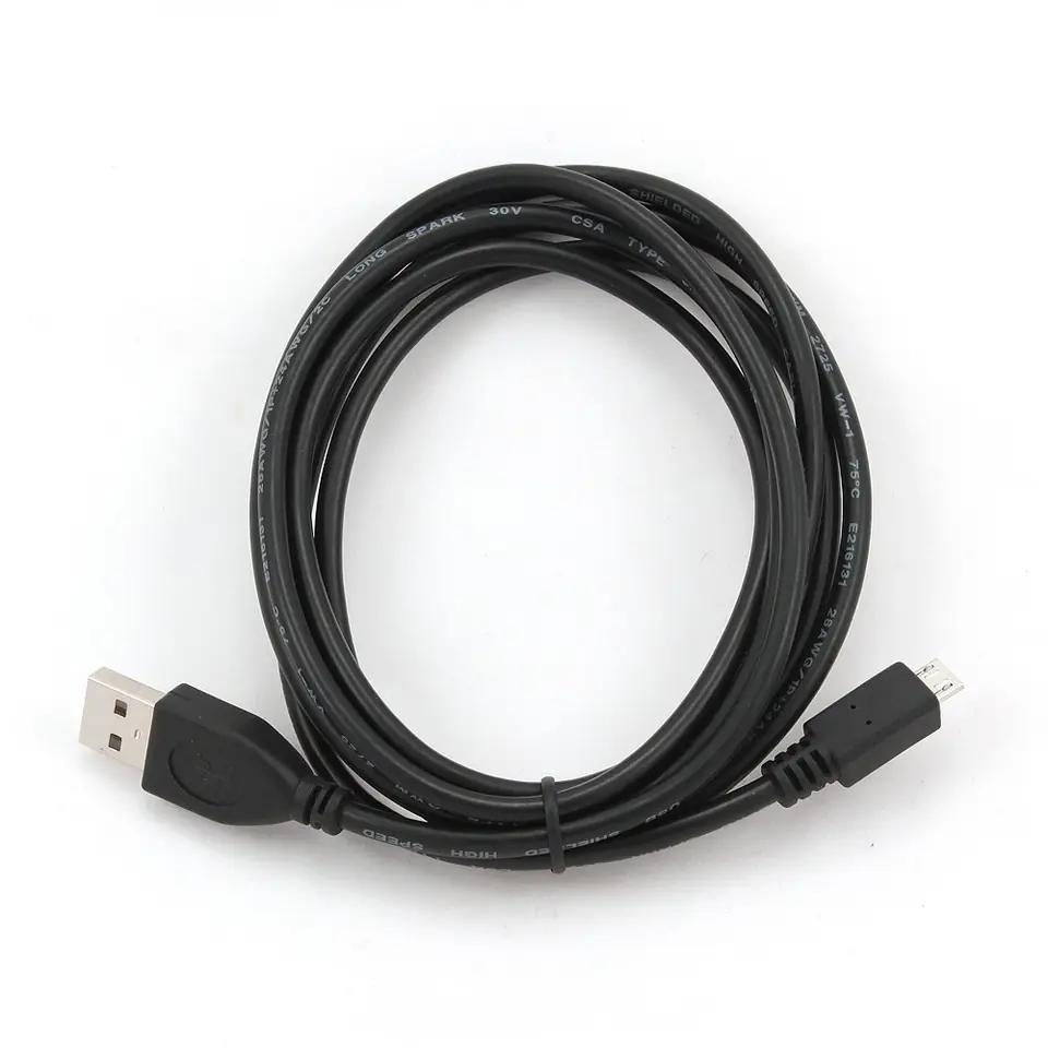 ⁨Cable USB Micro AM-MBM5P 1m⁩ at Wasserman.eu