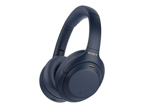 ⁨Sony Headphones | WH-1000XM4 | Bluetooth | Over-ear | Noise canceling | Noise reduction | Wireless | Midnight Blue⁩ w sklepie Wasserman.eu