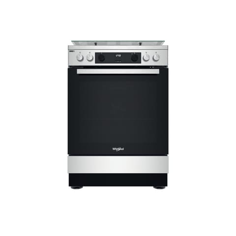 Kuchenka Whirlpool | WS68G8CHX/E/1 | Typ płyty gazowa | Typ piekarnika elektryczna | Stal nierdzewna | Szerokość 60 cm | Cyfrowa w sklepie Wasserman.eu