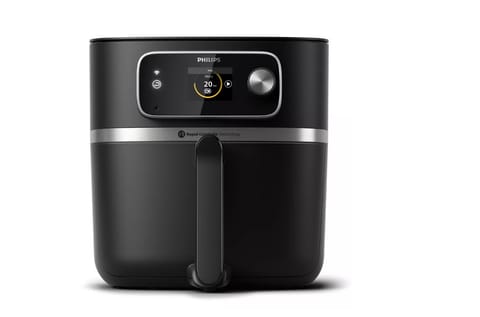 ⁨Philips | Airfryer Combi | HD9880/90 7000 XXL Connected | Moc 2200 W | Pojemność 8,3 L | Czarny⁩ w sklepie Wasserman.eu