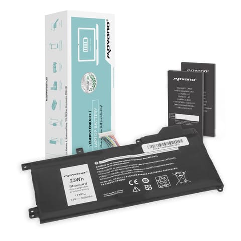 ⁨Bateria Movano do Dell Latitude 5295 2-in-1, 7200⁩ w sklepie Wasserman.eu