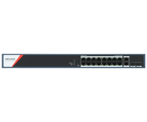 SWITCH POE DS-3E1520HP-SI-16P2T2F 16-PORTOWY + 2X UPLINK + 2X SFP Hikvision w sklepie Wasserman.eu