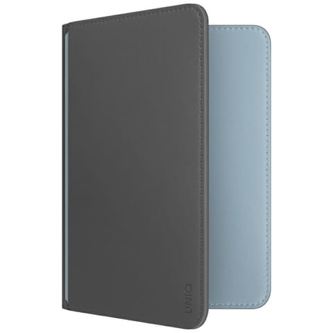 ⁨Etui na paszport UNIQ Belmont z Apple    Find My blokada RFID szaro niebieski⁩ w sklepie Wasserman.eu