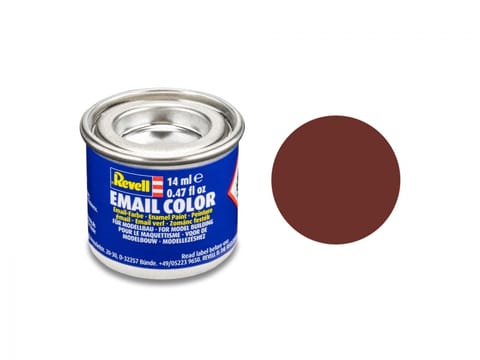 ⁨Farbka Email Color 37 Reddish Brown ceglasty matowy⁩ w sklepie Wasserman.eu