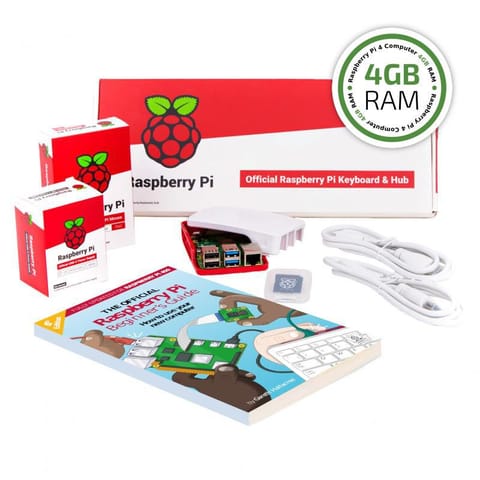 ⁨Raspberry Pi RASPBERRY PI4B-4GB FULL KIT⁩ w sklepie Wasserman.eu