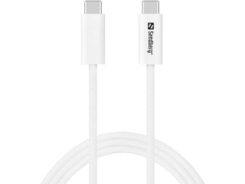 ⁨Sandberg USB-C to C USB4 240W+40Gbps,⁩ w sklepie Wasserman.eu