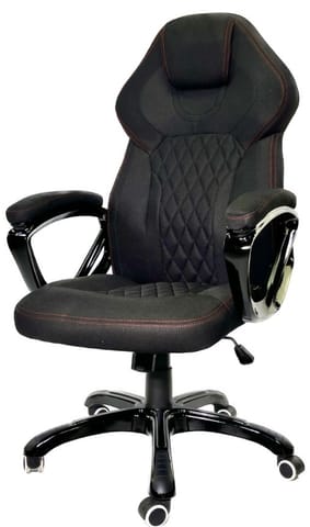 ⁨Fotel obrotowy do biurka SPIDER BLACK FABRIC SPC⁩ w sklepie Wasserman.eu