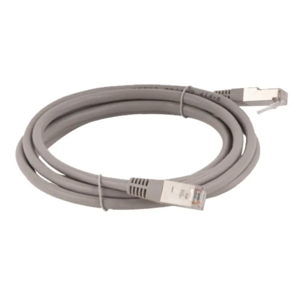 ⁨Patchcord STP A-LAN KKS6SZA3.0 (RJ45 - RJ45 ; 3m; STP; kat. 6; kolor szary)⁩ w sklepie Wasserman.eu