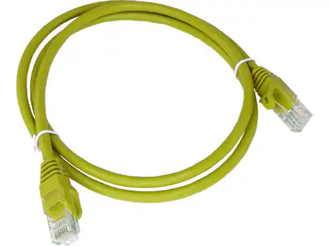 ⁨Alantec KKU5CZA1 Netzwerkkabel Gelb 0.25 m Cat5e U/UTP (UTP)⁩ im Wasserman.eu