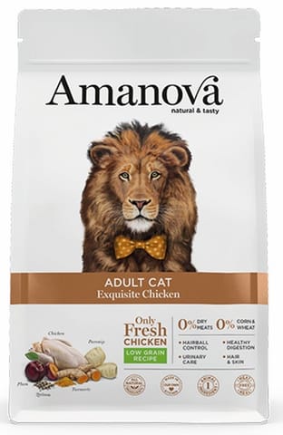 ⁨Amanova Cat Adult Exquisite Chicken - kurczak 6kg⁩ w sklepie Wasserman.eu