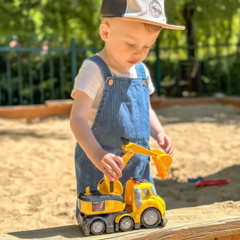⁨WOOPIE Koparka City Truck Efekty Dźwiękowe i Świetlne⁩ w sklepie Wasserman.eu