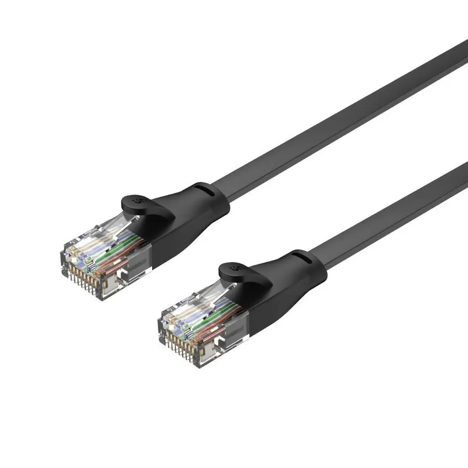 ⁨UNITEK PRZEWÓD ETHERNET PATCHCORD CAT.6 PŁASKI, 2M⁩ w sklepie Wasserman.eu