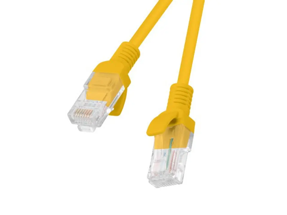 ⁨Lanberg PCU5-10CC-0200-O networking cable Orange 2 m Cat5e U/UTP (UTP)⁩ at Wasserman.eu