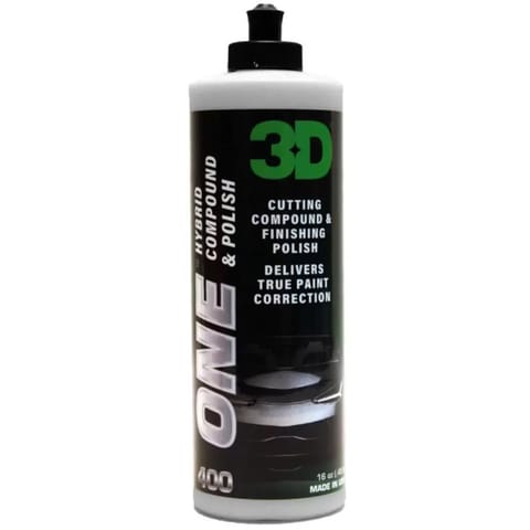 ⁨3D One Hybrid 473ml - pasta polerska do jednoetapowej korekty lakieru⁩ w sklepie Wasserman.eu