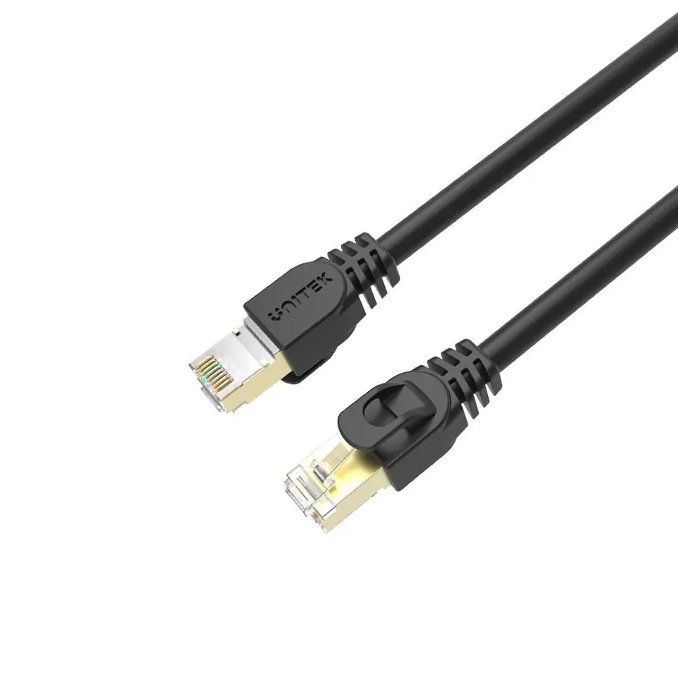 ⁨UNITEK PRZEWÓD ETHERNET PATCHCORD CAT.7 SSTP -5M⁩ w sklepie Wasserman.eu