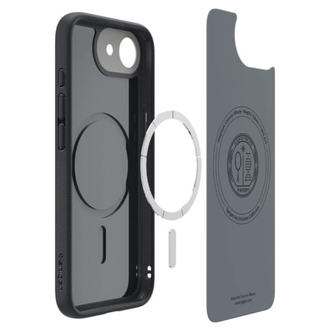 Etui do iPhone 16e Spigen Nano Pop Mag MagSafe Black Sesame w sklepie Wasserman.eu