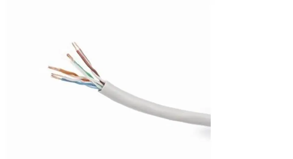 ⁨UTP cable GEMBIRD UPC-5004E-L/100 (UTP; 100m; Cat. 5e; grey)⁩ at Wasserman.eu