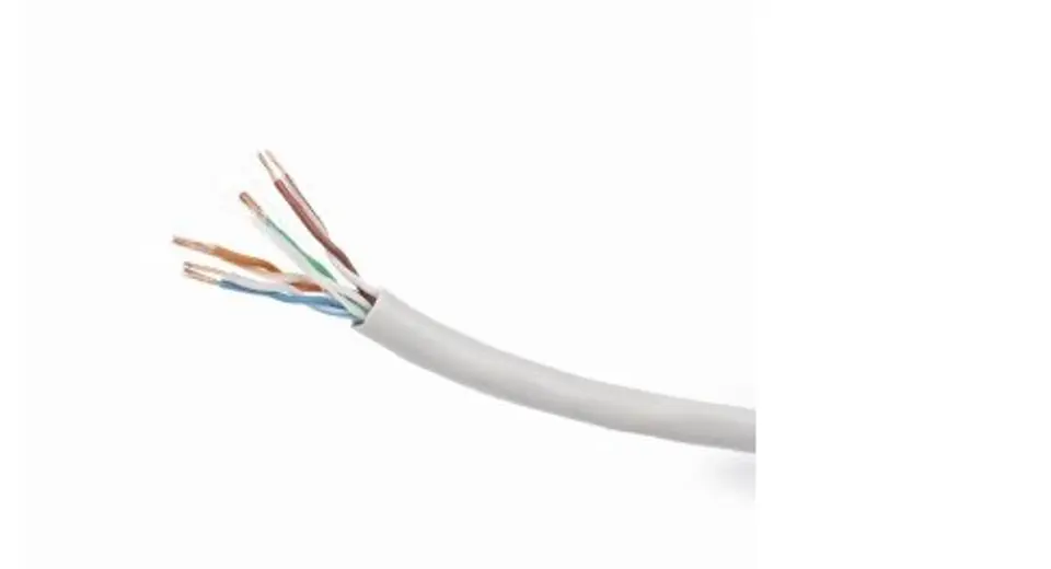 ⁨Kabel UTP GEMBIRD UPC-5004E-L/100 (UTP; 100m; kat. 5e; kolor szary)⁩ w sklepie Wasserman.eu