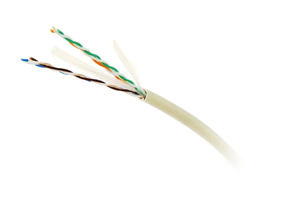 ⁨GEMBIRD UTP KABEL LINKA KAT 6 CCA ECA 305M SZARY⁩ w sklepie Wasserman.eu
