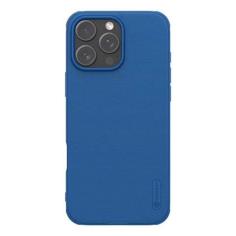 ⁨Etui do iPhone 16 Pro Nillkin Magnetic Frosted Shield Niebieskie⁩ w sklepie Wasserman.eu