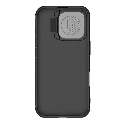 ⁨Etui do iPhone 16 Pro Max Nillkin CamShield Prop z podstawką Czarne⁩ w sklepie Wasserman.eu