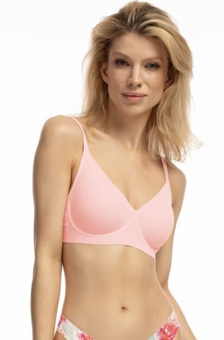 ⁨Biustonosz Simple t-shirt Bra Różowy (Rozmiar M)⁩ w sklepie Wasserman.eu