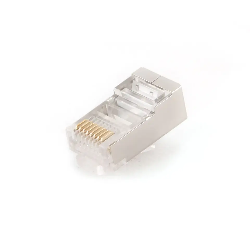 ⁨Gembird PLUG5SP/100 wire connector RJ-45 Transparent⁩ at Wasserman.eu