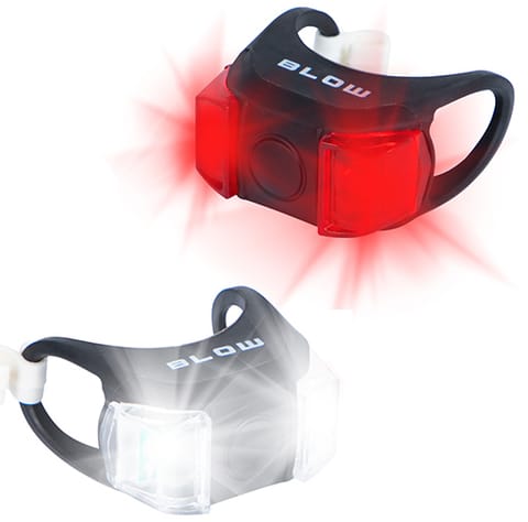 ⁨Lampki rowerowe LED przód i tył. Zestaw BL-07⁩ w sklepie Wasserman.eu