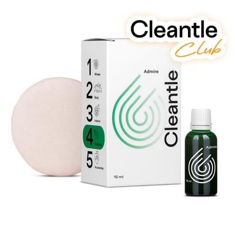 ⁨Cleantle Admire 15ml - powłoka z dodatkiem nanorurek węgla⁩ w sklepie Wasserman.eu