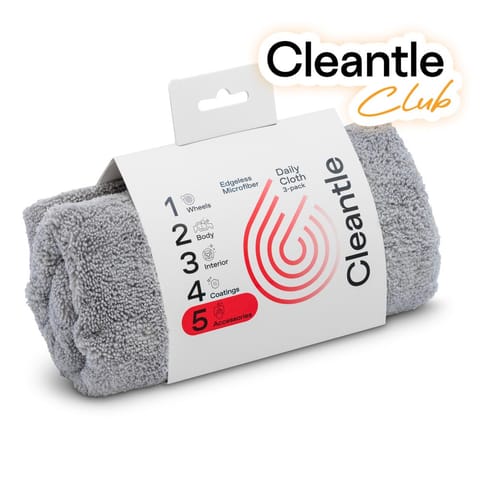 ⁨Cleantle Daily Cloth 3pak - uniwersalna mikrofibra zestaw 3 szt.⁩ w sklepie Wasserman.eu