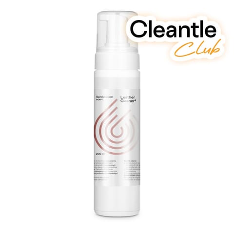 ⁨Cleantle Leather Cleaner 200ml - preparat do czyszczenia tapicerki skórzanej⁩ w sklepie Wasserman.eu