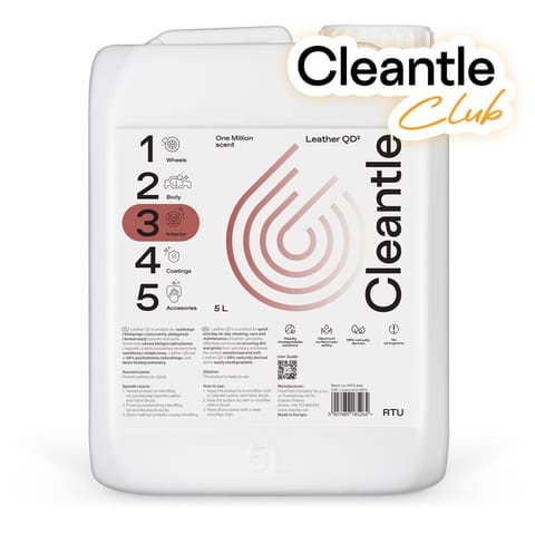 ⁨Cleantle Leather QD 5L - quick detailer do skóry⁩ w sklepie Wasserman.eu