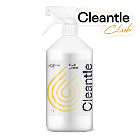 ⁨Cleantle Tire Pro Cleaner 1L - środek do czyszczenia opon i elementów gumowych⁩ w sklepie Wasserman.eu