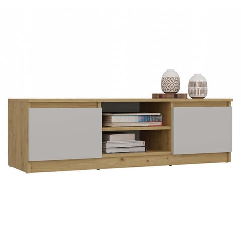 ⁨RTV Malwa 120 DĄB ARTISAN KASZMIR BEŻ⁩ w sklepie Wasserman.eu